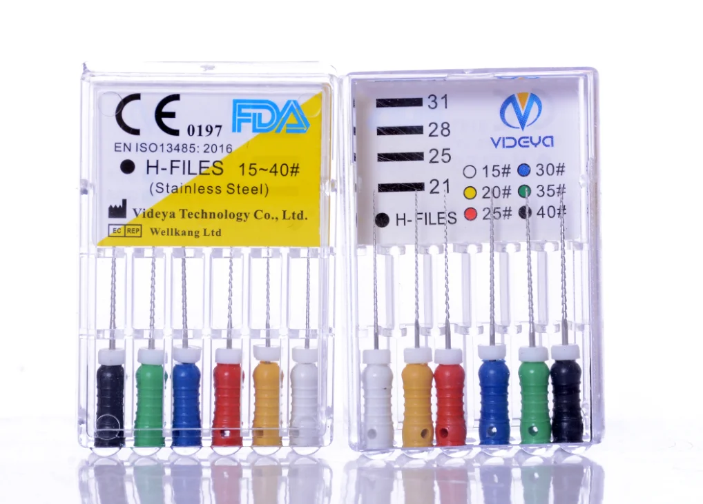 Wholesale Hand Use Root Canal Endodontics Stainless Steel Dental H