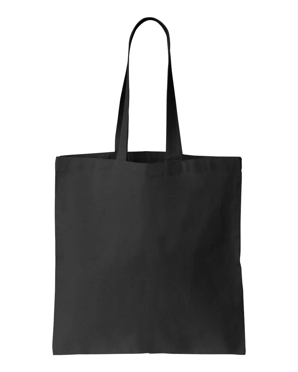 black fabric bag