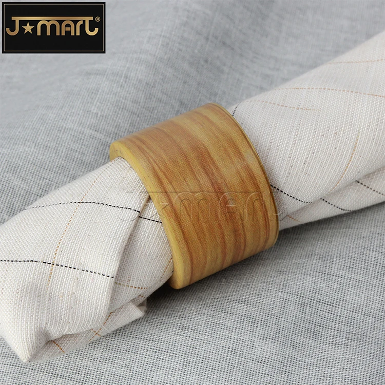 China Suppliers Bulk Wholesale Wooden Napkin Rings For Wedding