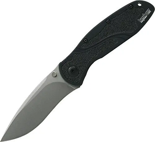 

Kershaw Blur S30V Folding Pocket Knife 1670S30V 3.4 S30V Blade with Stonewashed Finish and Anodized Aluminum Handle with