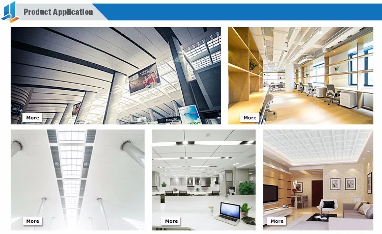 Lightweight 4'x4' 4'x8' Aluminum Perforated/Plain Ceiling Panels