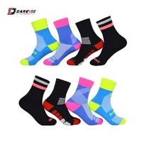 

Darevie custom Factory Price Wholesale Anti-Fungal Outdoor Sports Custom Cycling Socks
