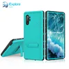 iExplore IP68 Waterproof Military Shockproof 360 Full Body ragged Build-in screen protector Phone Case For Samsung Note 10 plus