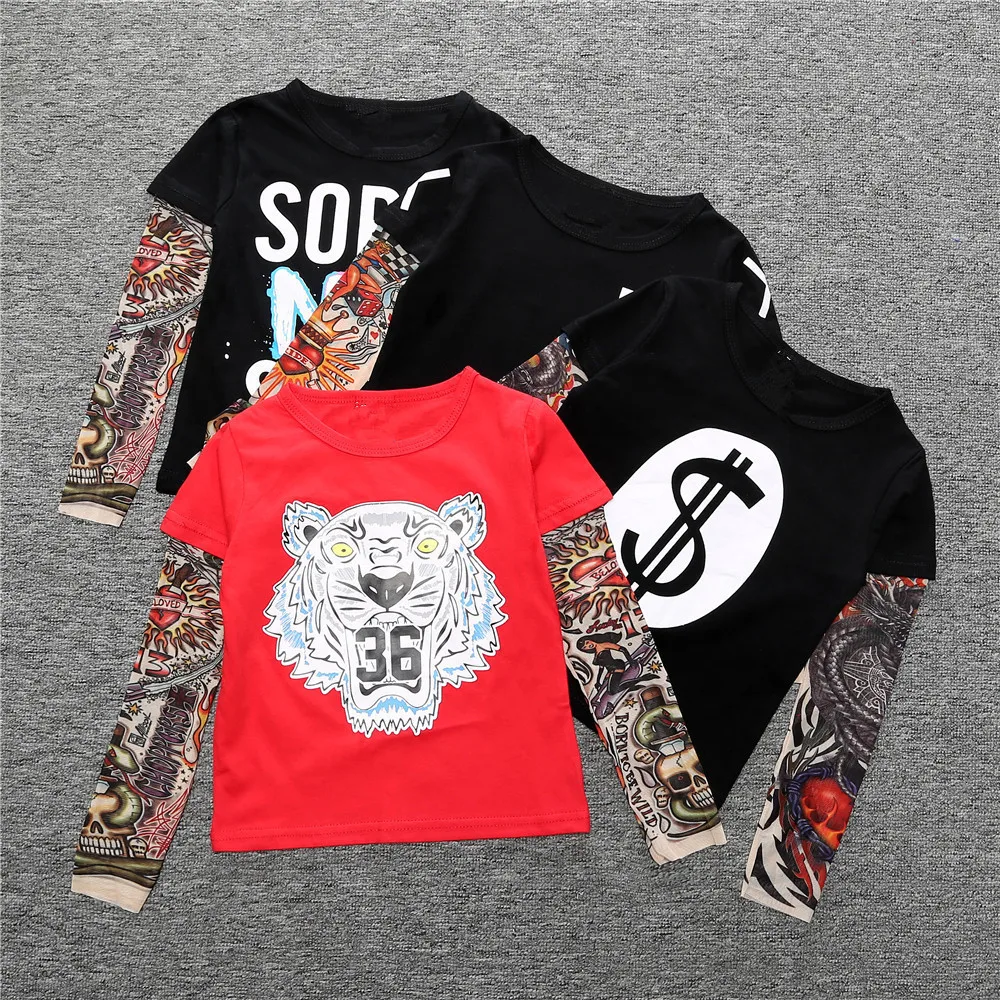 

Online Shopping Wholesale Clothing Boy's Long Sleeves T-Shirts, As picture;or your request pms color