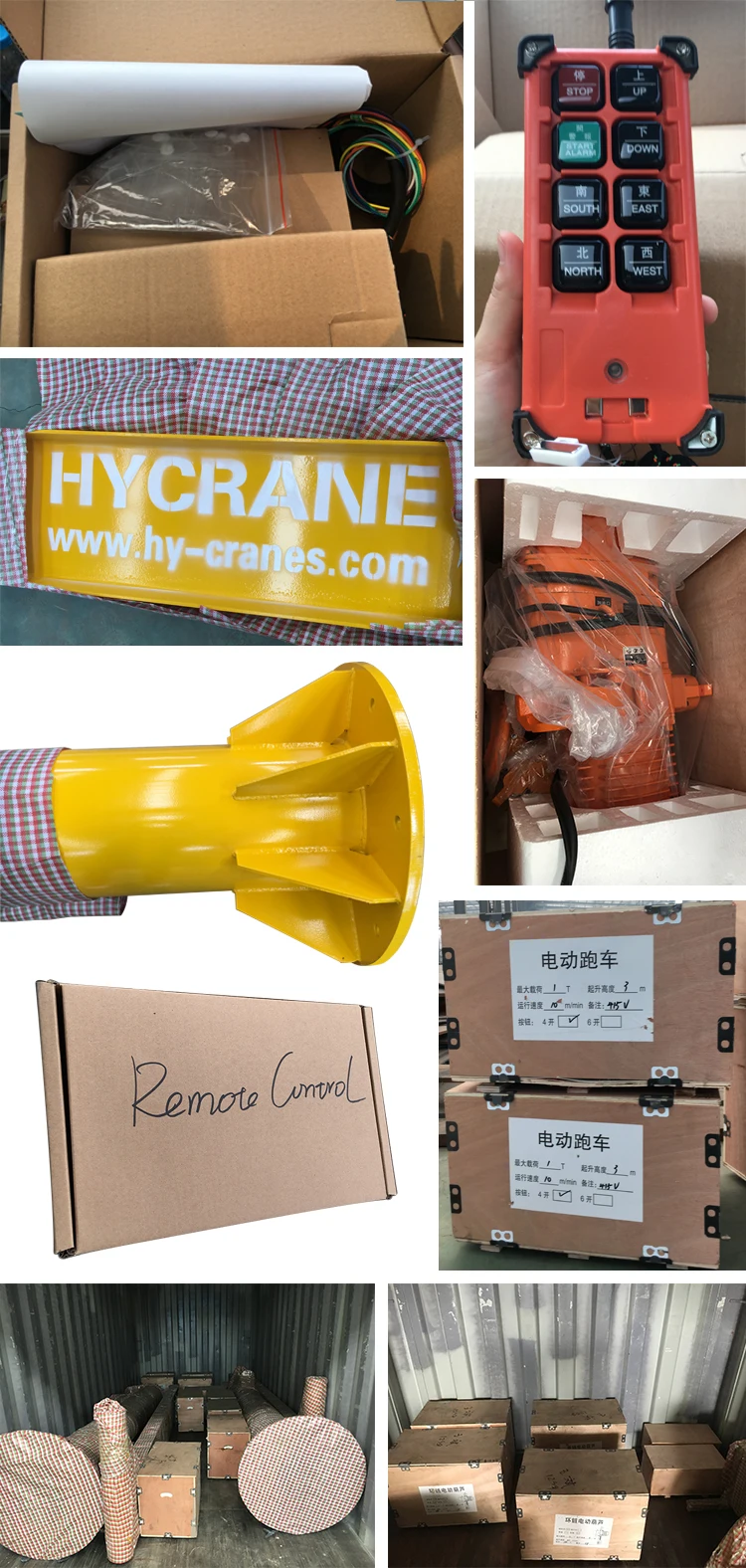 180 degree roate 2 ton free standing jib crane