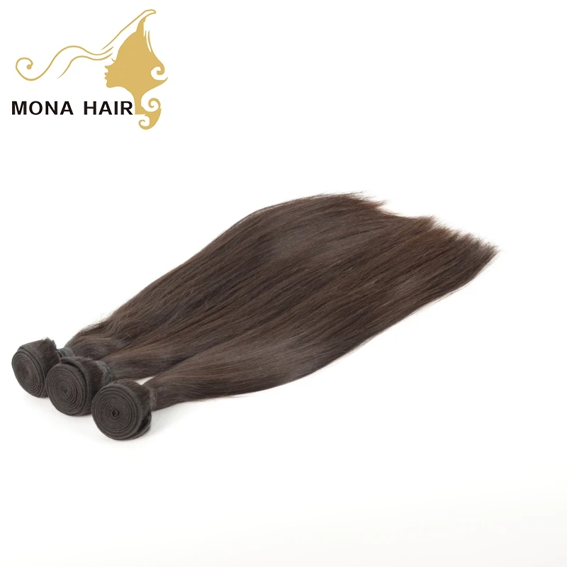

Full cuticle top grade 100% raw human hair sew in weave virgin hair