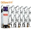 Road gate Aluminum welded folding portable accordion gate sliding gates high security prices QG-L1712