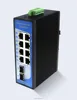 Unmanaged Industrial switch PoE 8 Port GE RJ45 interface with 2 Port SFP uplink