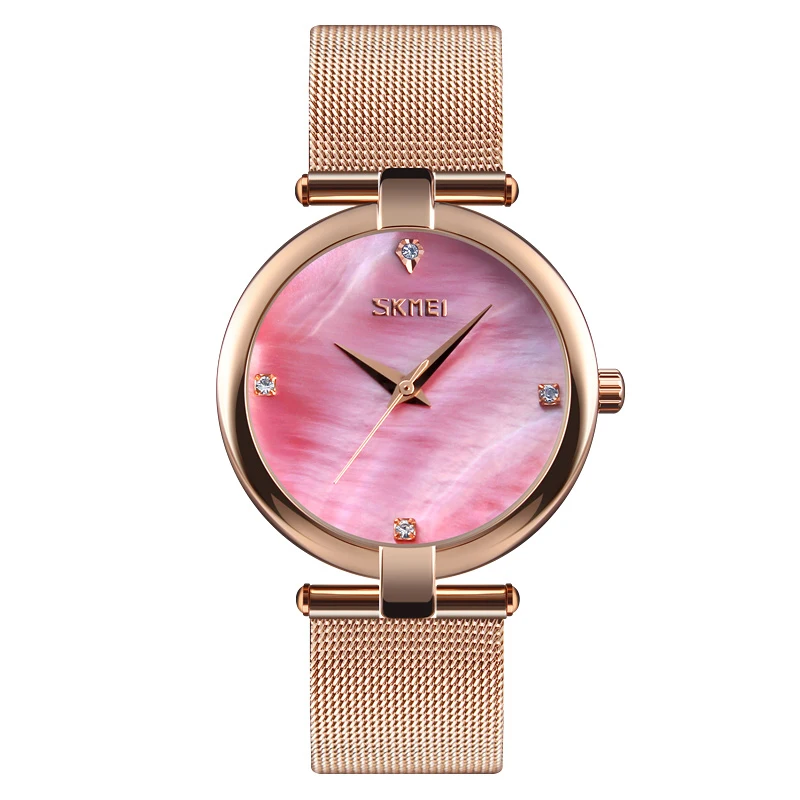 

SKMEI Brand 9177 Quartz Women Watch Luxury Reloj Mujer Stainless Steel Casual Ladies Clock Wrist Watches Lady Relogio Feminino