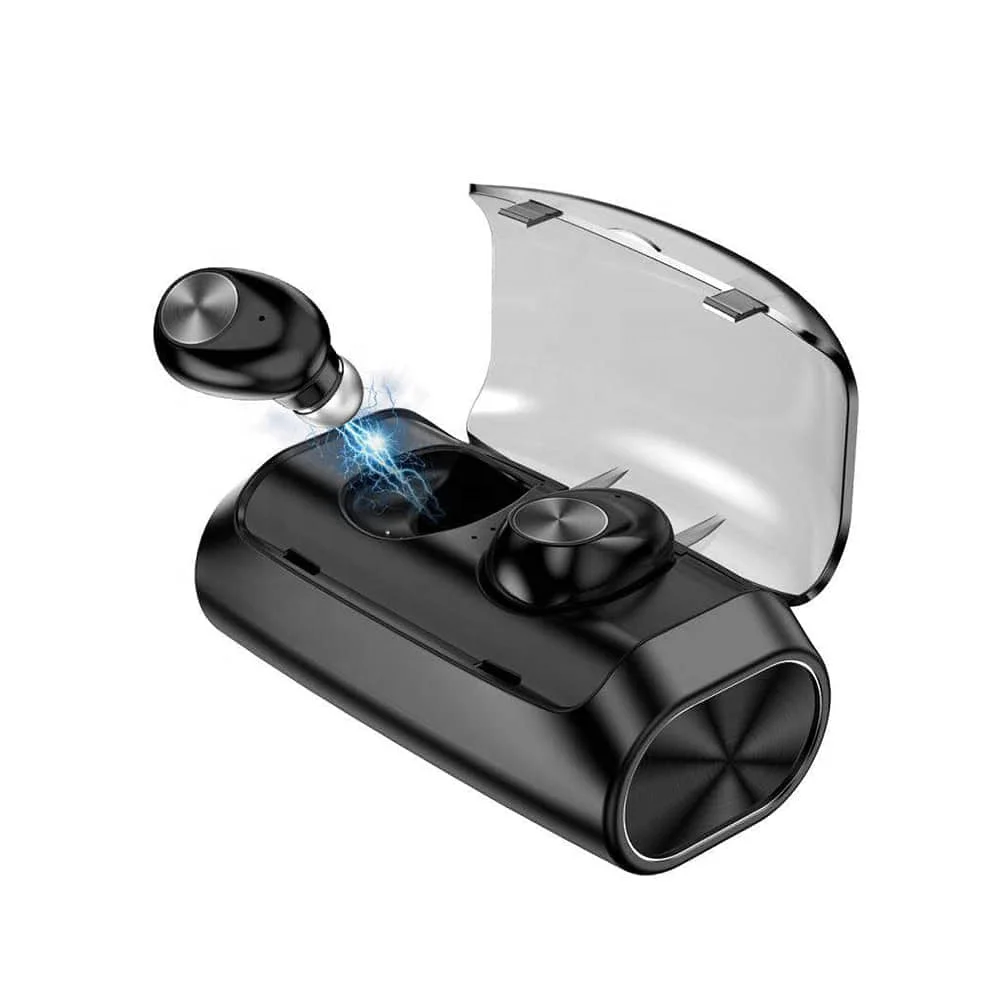 

BEHENDA V6 TWS Earphones Bluetooth 5.0 Mobile Accessories Wireless Bluetooth Headsets, Black