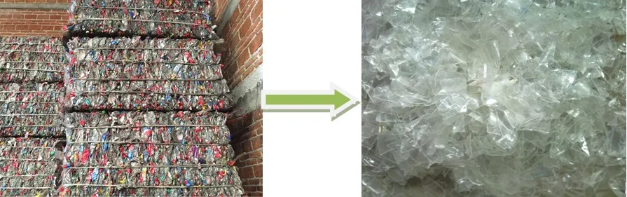 Pet Plastic Bottle/ Flake Washing Recycling Machine Line