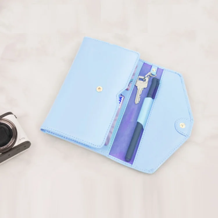 
MOQ100 Wholesale Fancy RFID Pu Pvc Passport Holder Leather 