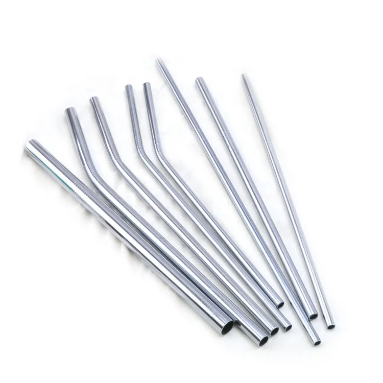 

Hot Selling Eco-Friendly Reusable Metal Drinking Stainless Steel Straws, Customized