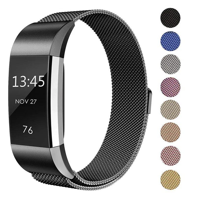 Big Promotion Best Replacement Milanese Loop Bands for Fitbit Charge 2 Charge 3 Alta Versa inspire bands