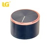 ISO9001 OEM Ningbo China Black and red double color kitchen gas cooker knob