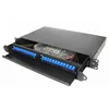 rack mount terminal box with adapter and pigtail for fiber optic cable