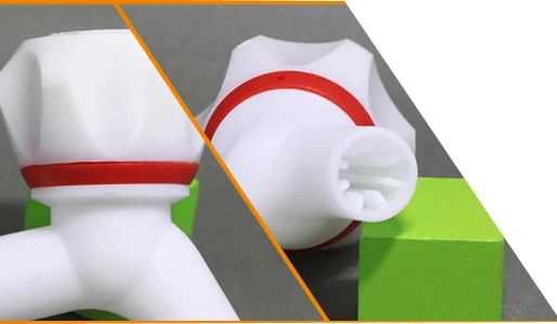 automatic Diaphragm waterfall plastic faucet