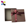 Customized Logo Bowknot Box High Quality Lip and Base Box Gift Packaging Box