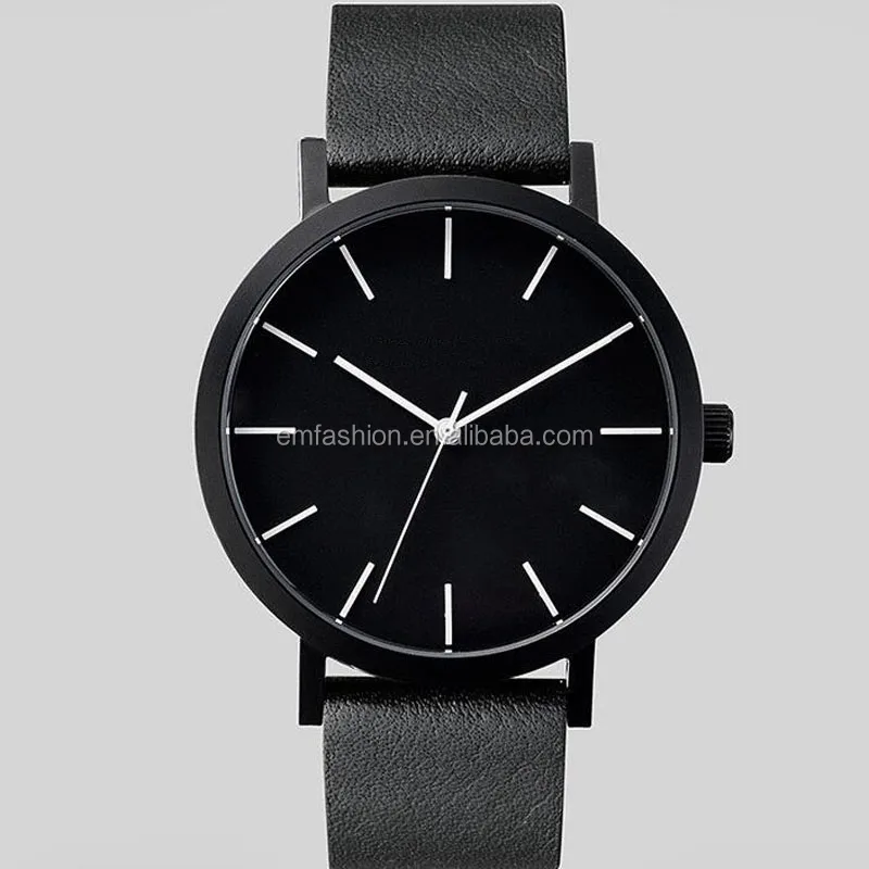 

20 Colors Wholesale Top Brand Simple Fashion Women Men Unisex Leather Watch