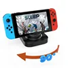 For Nintendo Switch Console Charger Charging Dock Stand in Rotate Function