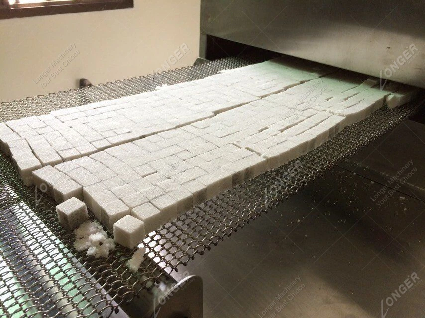 Hot Sale Automatic Moulding Production Line Rough Cut Jaggery Brick Cubic Sugar Cube Lump Sugar Making Machine For Sale