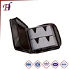 Hot sell Zipper portable DVD case with polyester covering/wholesale Vinyl PU leather CD bag