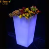 made in china led flower vase light flower pot high tech product,led fiber optic centerpiece