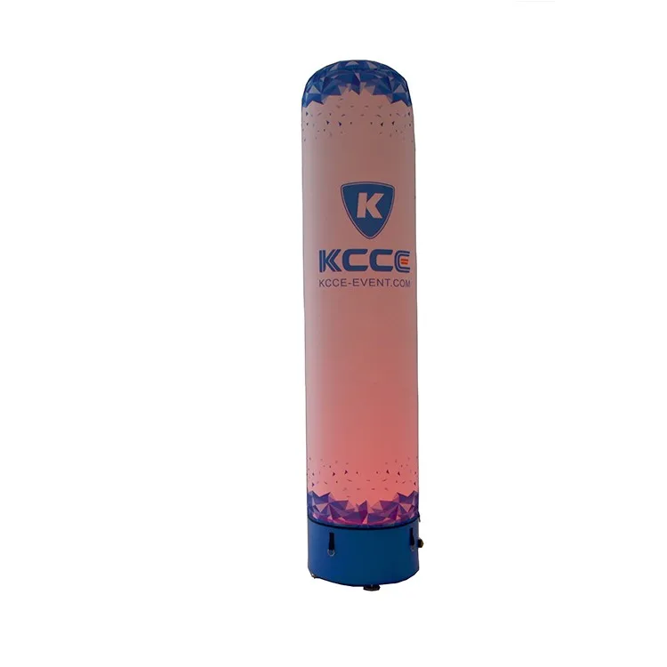 New Coming Best Price Customized promotion display tool LED Waterproof inflatable air column//