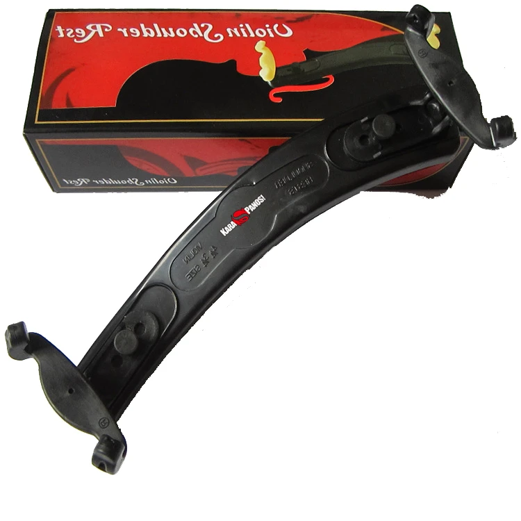 

Wholesale Good Quality Violin Accessories Adjustable Violin Shoulder Rest For  With Color Box, Black
