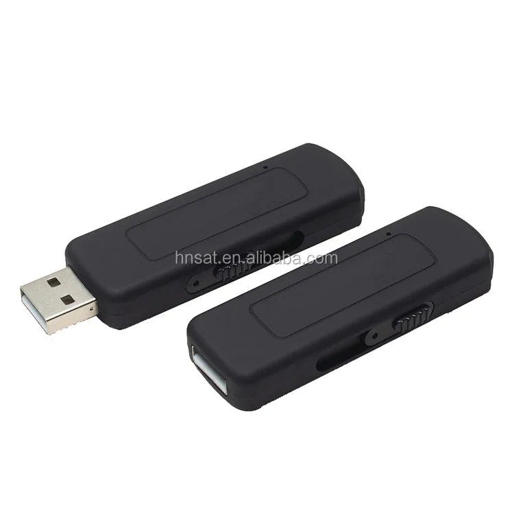 USB mini hidden voice recorder with vox ,flash drive video recorder for HNSAT ur09