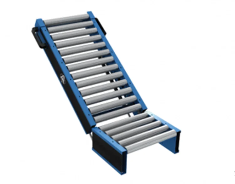 Motorised Roller Conveyor 'o' Ring Bend Rubber Coated Powered Conveyor