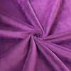 New Design Velour Sofa Dark Purple Velvet Fabric For Dresses