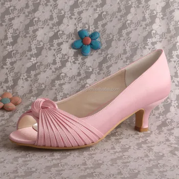 pink prom shoes