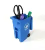 New product plastic dustbin pen holder hot in USA mini trash can pencil vase