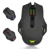 Rechargeable Double Support Wired Computer Accessories Gaming USB Mouse Wireless