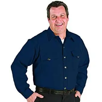 6.0 oz Navy Blue Regular//3X-Large TOPPS SAFETY JK86-5605-Reg//54-56 NOMEX Surcoat with Liner 54-56 Size
