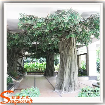 large artificial trees indoor