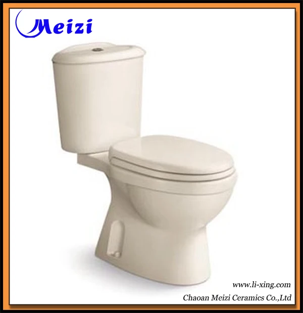 Dos piezas de lavado de color gris tocador de cerámica-Retretes