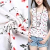 Combined order 95% polyester 5% elastane printed DTY minky dot single brushed jersey fabric