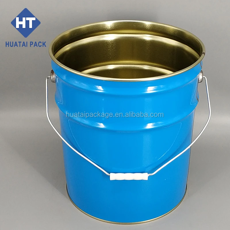 Solvent Bucket Un Approved 20l Solvent Tin Pail With Lock Ring Lid & Handle - Buy Un ...