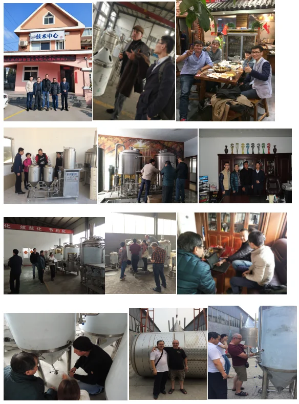 Stainless steel food grade beer fermentation tank for sale