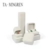 Factory Price Luxury Velvet Ring Pendant Bangle Necklace Storage Jewelry Box For Wedding