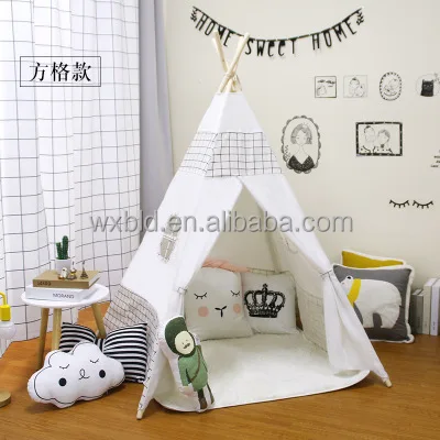 

Hot sale kids play teepee tent, Customized