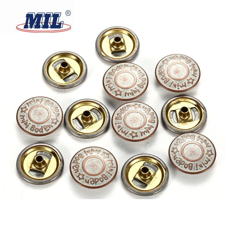 Decorative Cap Snap Buttons Custom Snap On Clothing For Jacket