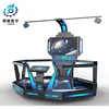 Funny indoor electric platform ride arcade game machine VR shooting simulator CS battle space walking