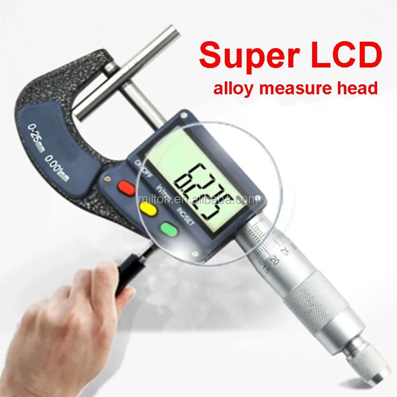 electronic digital micrometer