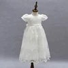 Infant girls christmas dresses Baby Girls White Infant Princess Baptism Dresses