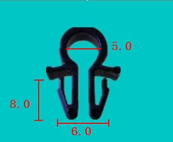 retainer plastic rivet