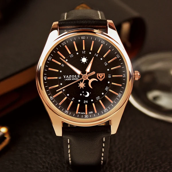 

YAZOLE 368 Wrist Watch Men 2019 Top Brand Luxury Famous Wristwatch Male Clock Quartz Watch Relogio Masculino
