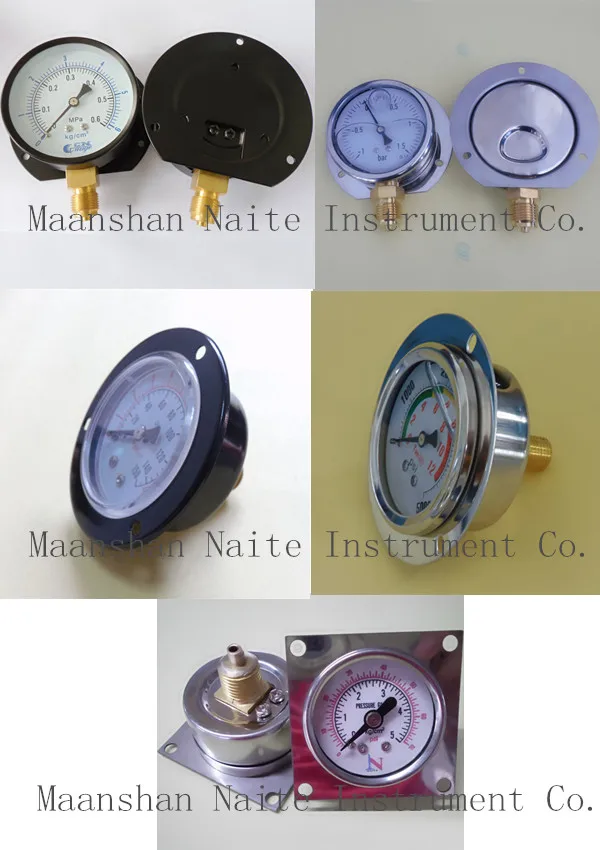 Oil Filled Back Entry Vacuum Pressure Gauge Buy Oil Filled Vacuum